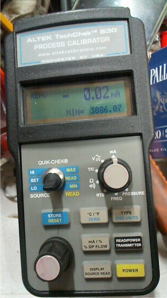 Altek TechChek 830 MultiFunction Process Calibrator FREE SHIPPING UNIT 1