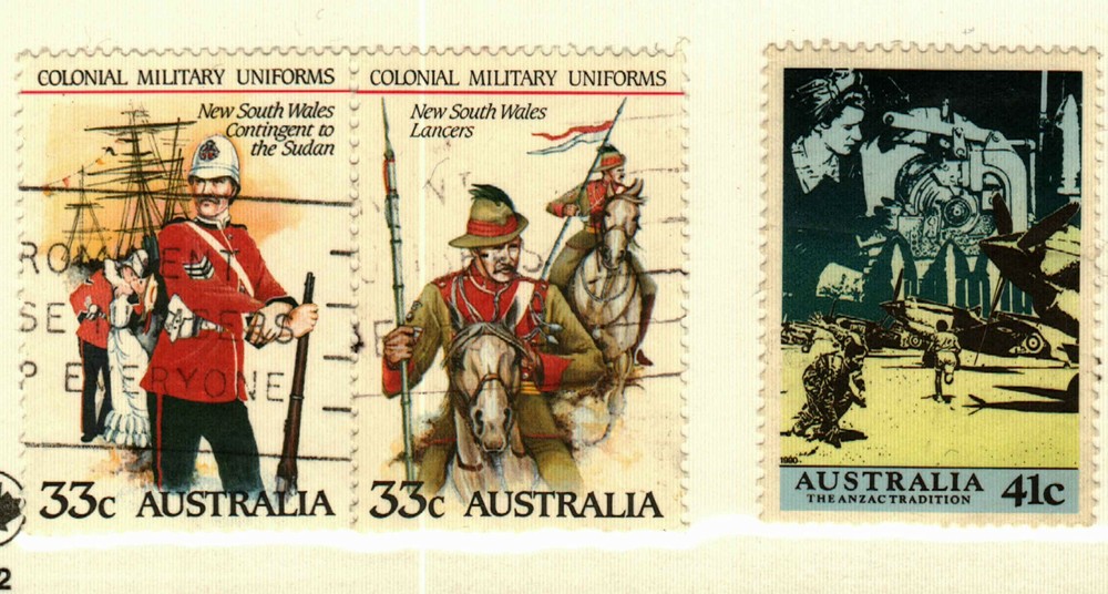 Australia #945 c-d, 1175 used