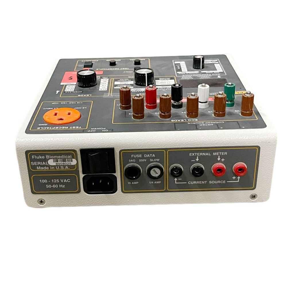 Fluke Biomedical REF 232D Electrical Safety / ECG Analyzer Untested As Is