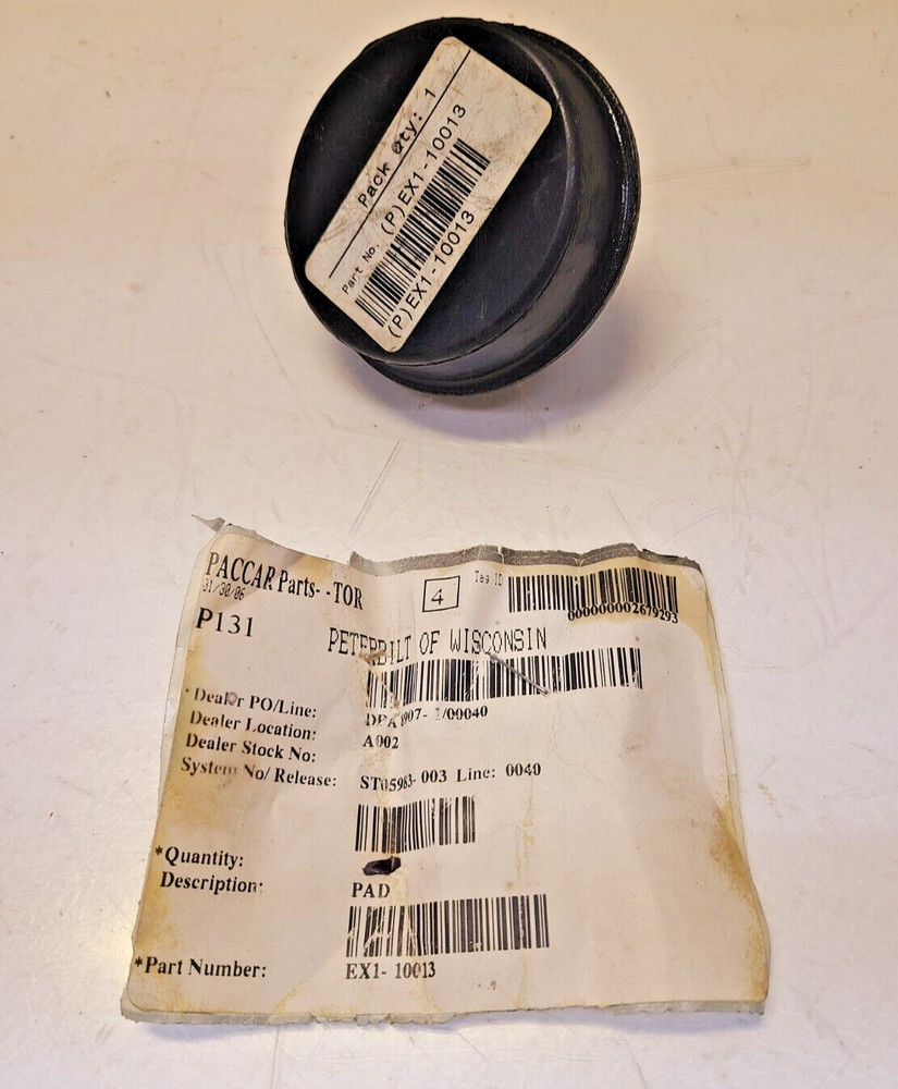 Paccar Peterbilt Leaf Spring Bumper Insulator Pad EX1-10013
