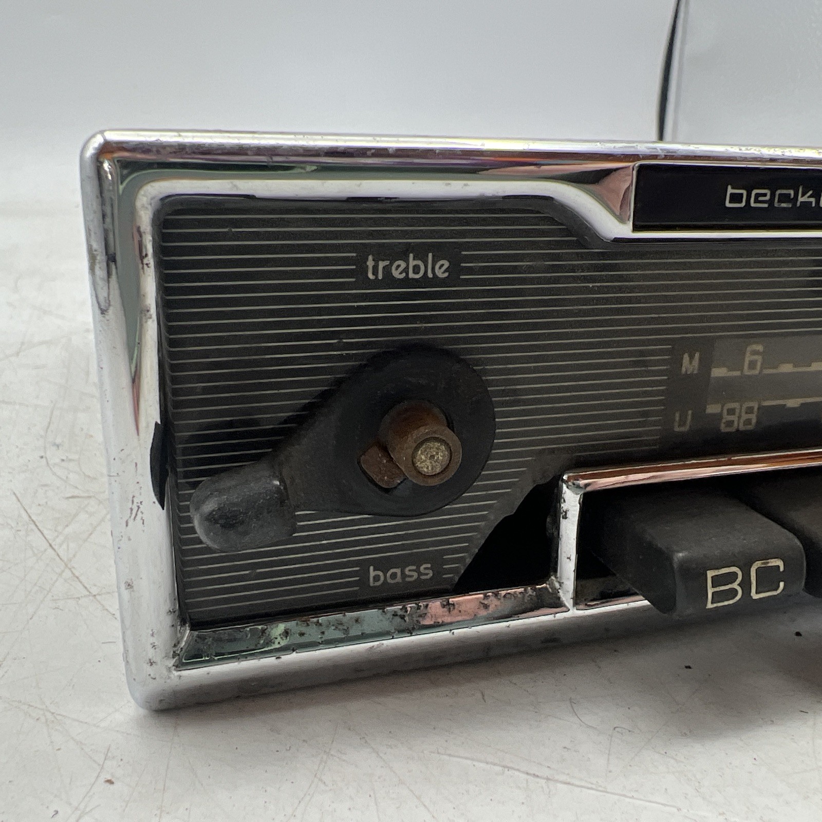 Becker Radio Europa II AM/FM Untested As Is