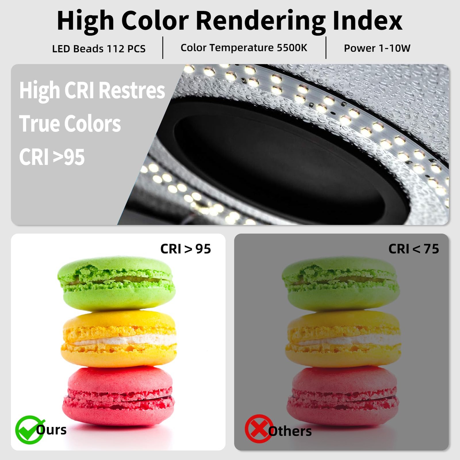 Portable Photo Studio Light Box,12"x12" Professional Dimmable Shooting Tent K...