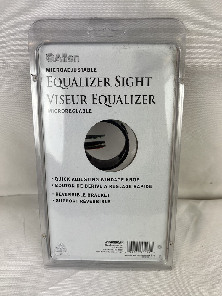 Allen Equalizer Sight Microadjustable New 15098CAN