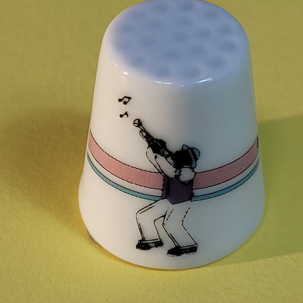 Vintage New Orleans Jazz Thimble
