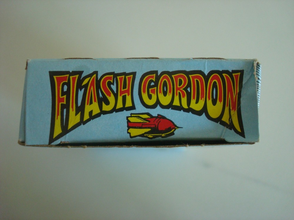RARE! 1978 FLASH GORDON CANDY & 2 PRIZES EMPTY BOX PHOENIX CANDY Co.