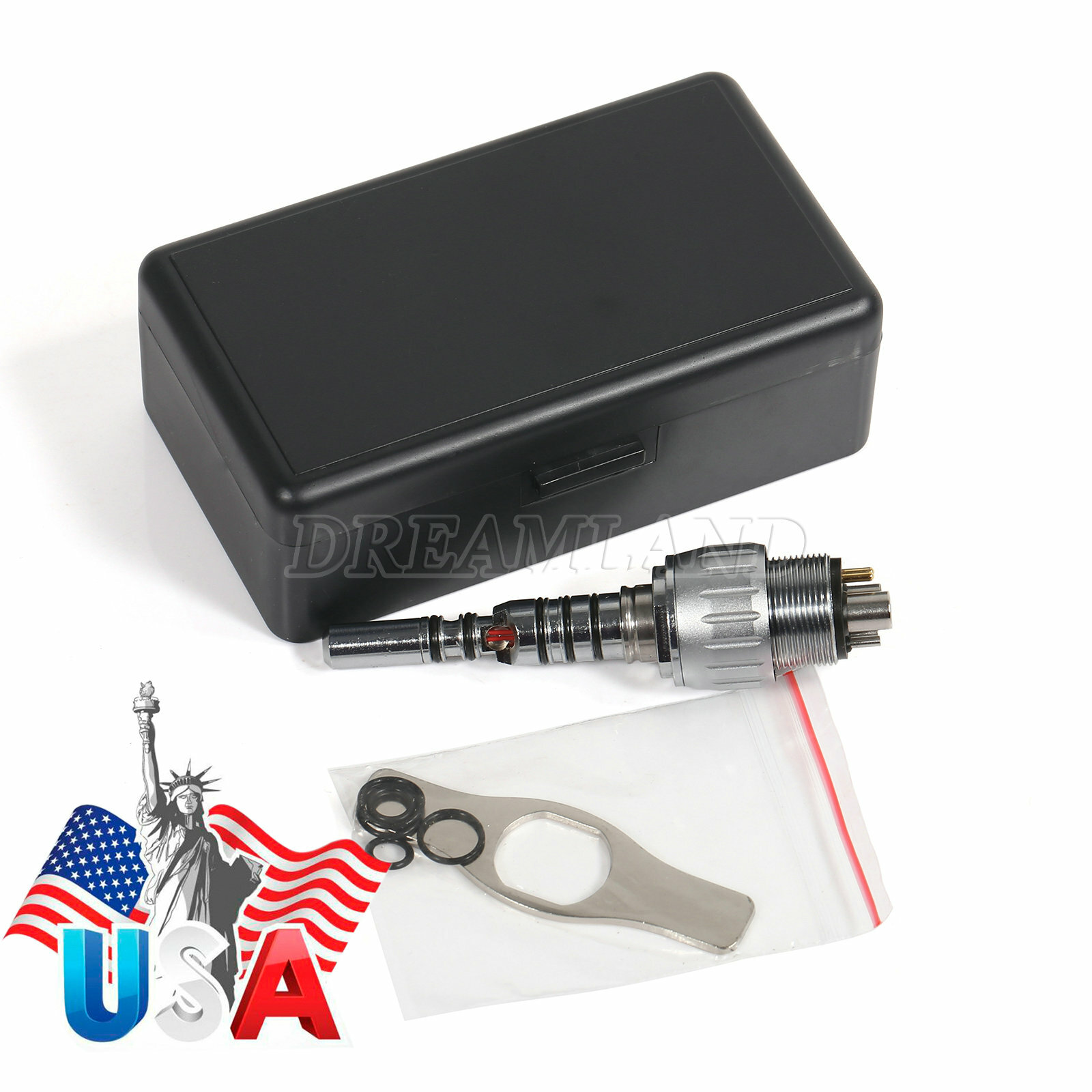 Dental High Speed Handpiece Fiber Optic LED For KAVO Multiflex Coupler 4/6H