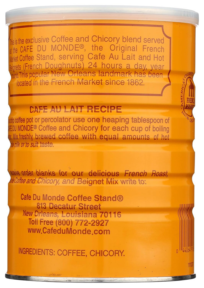 Coffee Chicory, 15 Ounce Ground