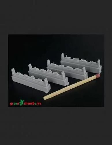 1/350 Green Strawberry Figures