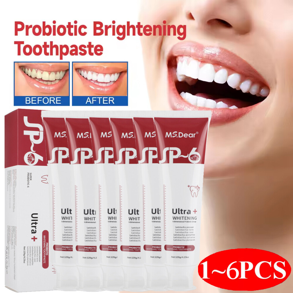 SP-6 Probiotic Toothpaste,Sp-6 Toothpaste Ultra Whitening Quick White Toothpaste