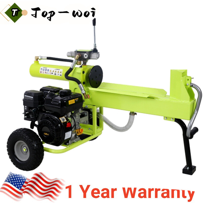Log Splitter 20 Ton Auto Return Ram System Gear Pump 7HP Engine Horizontal
