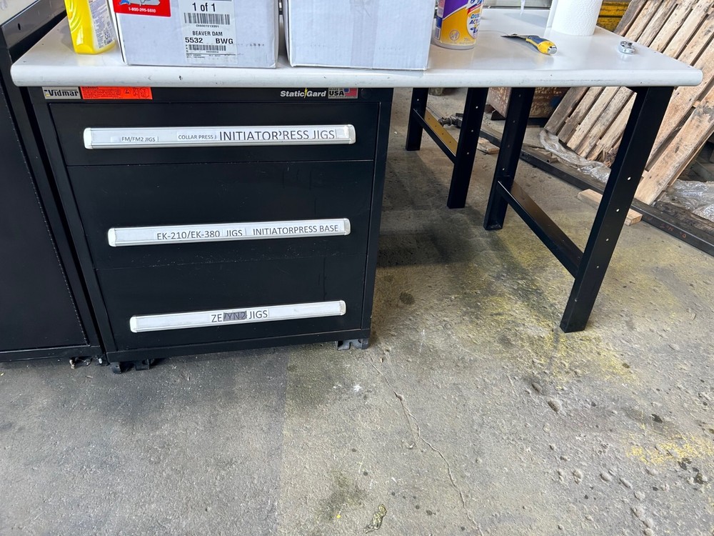 Vidmar Sentry 100 Static Gard Work Bench (2 Available)