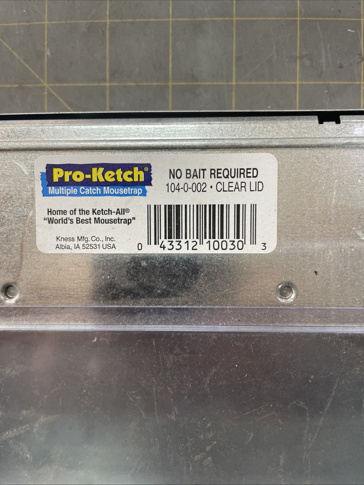 Pro-Ketch Multiple Catch Mousetrap