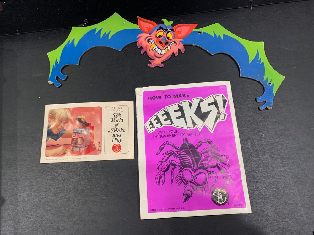 Mattel EEEEKS Thingmaker Creepy Crawlers Plastigoop