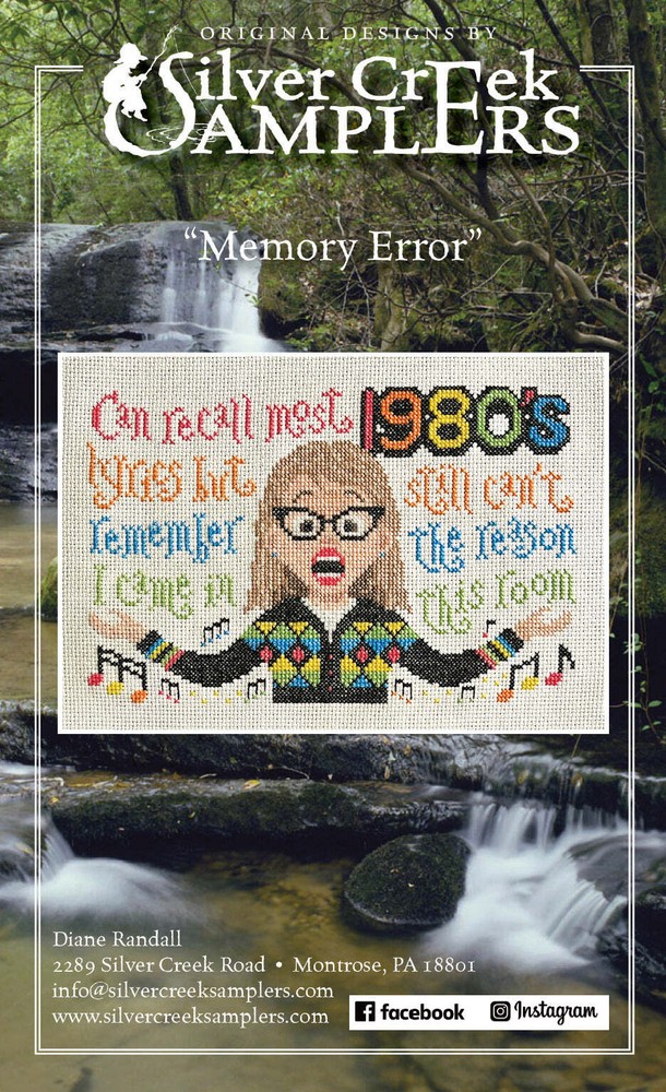 Memory Error by Silver Creek Samplers cross stitch pattern