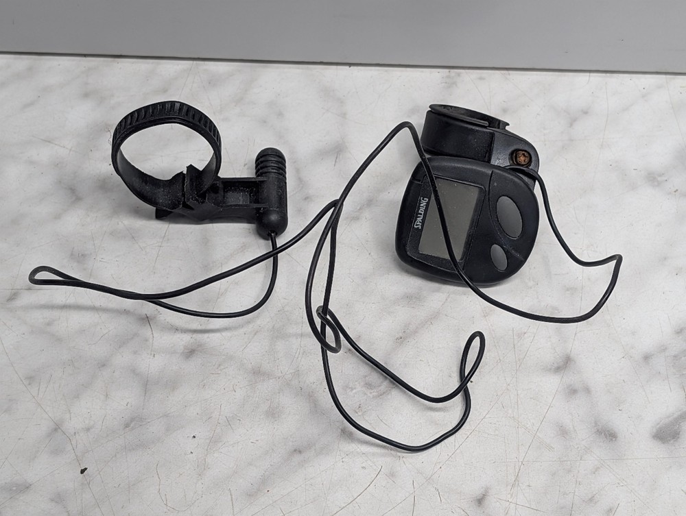 Spalding Bicycle Computer Wired Speedometer Odometer w/ Mount Sensor