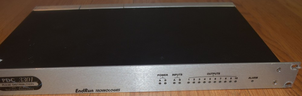 EndRun Technologies PDC 3301 Pulse Distribution Amplifier 2x10 1 PPS - 25 MPPS