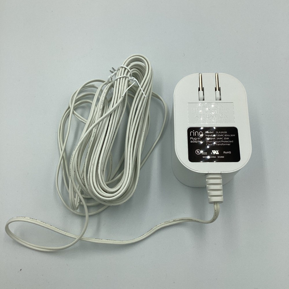 RING PLUG-IN ADAPTER - New Open Box