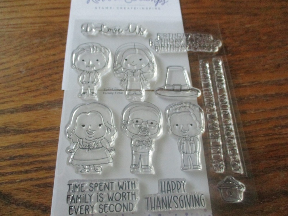 Kindred Stamps, Family Time.