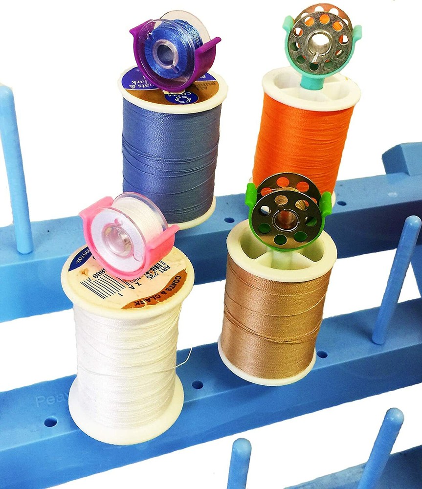 PeavyTailor 70 Spool Thread Holder Thread Rack Spool Stand for Sewing (Green)