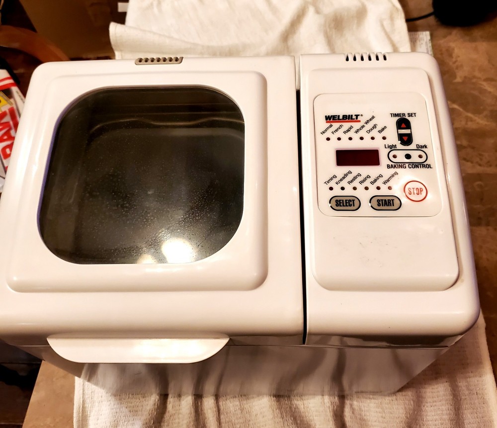 WELBILT The Bread Machine & Dough Maker ABM 3600 Bread Maker TESTED WORKS