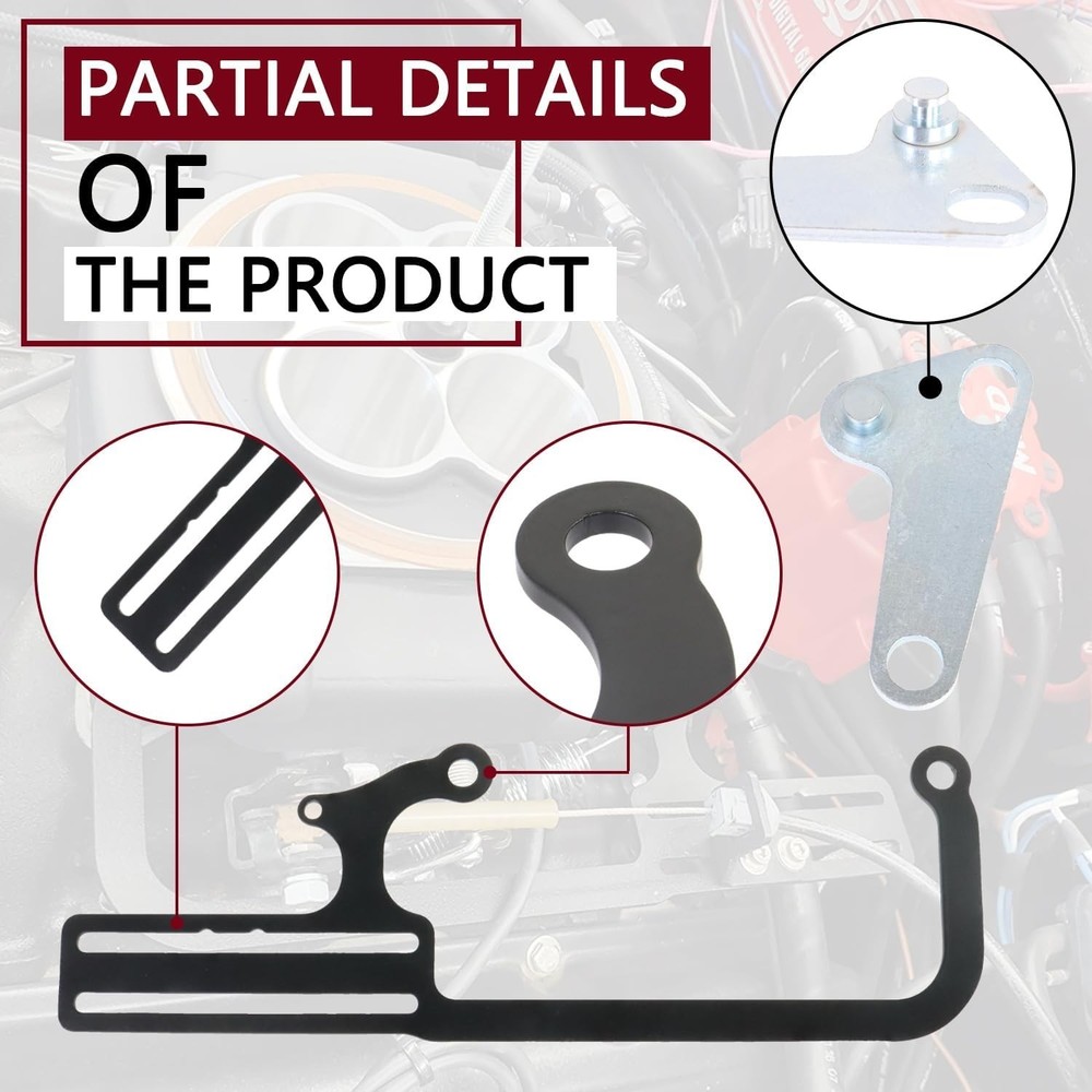 Cable Mount Bracket Throttle Cable Kit for Automatic Transmission TV Cables