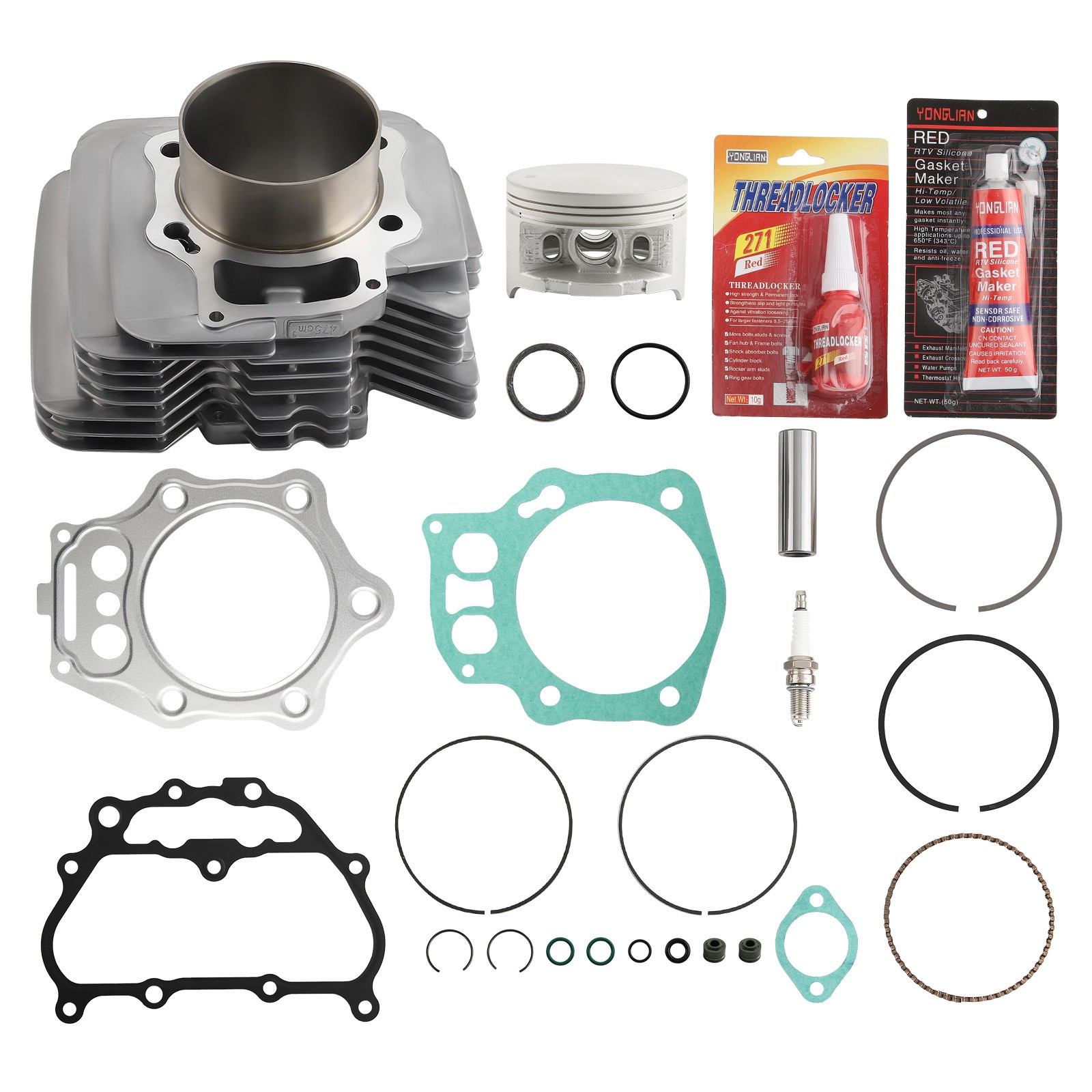 Cylinder Piston Top End Kit for Honda TRX500FM/FE Foreman 500 4x4/S/ES 2005-2011