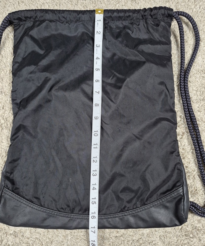 Nike Gymsack Black Drawstring Bag