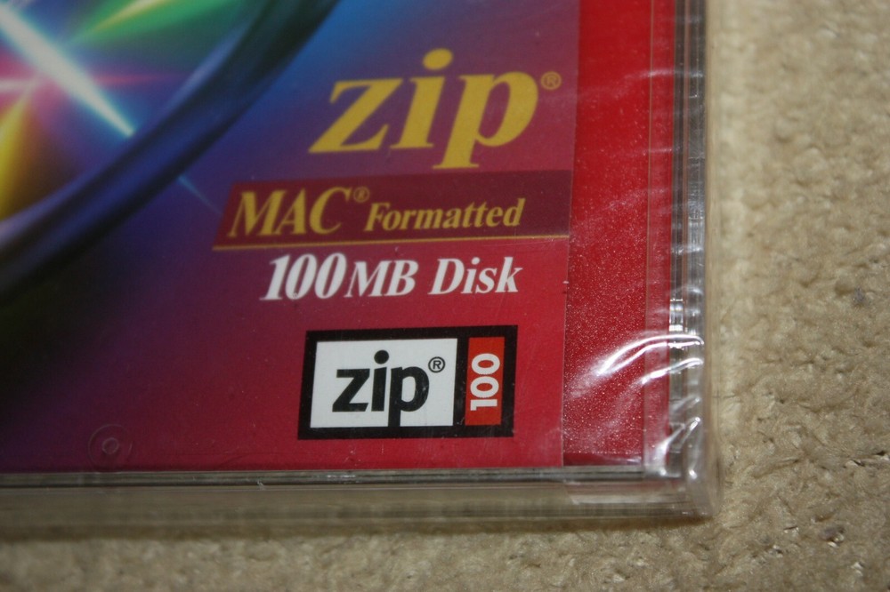 Fujifilm Zip Disk 100 MB Mac Formatted