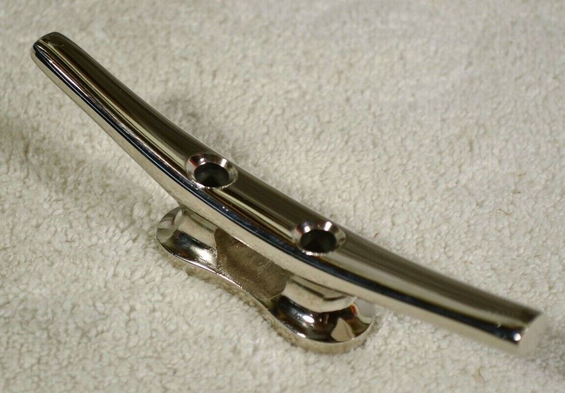 NICKEL PLATED CLEAT 6"