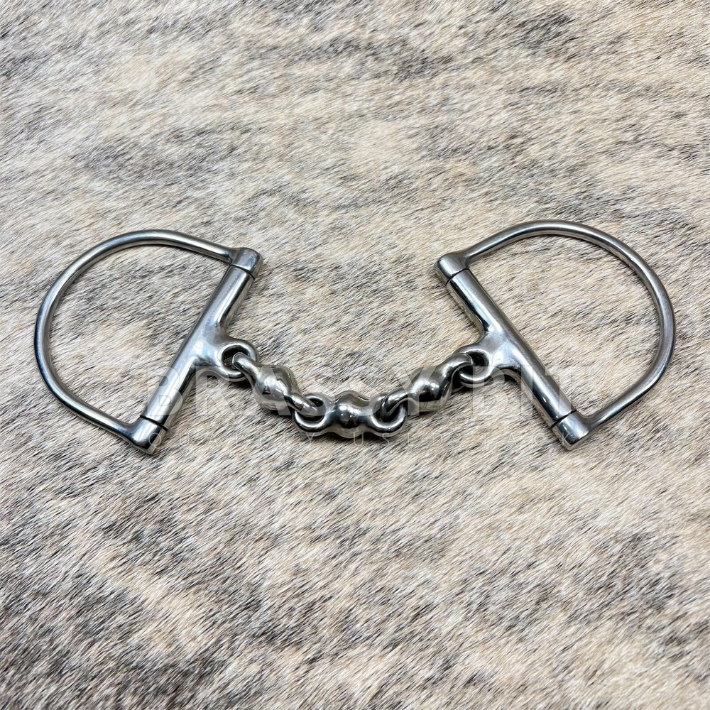4.75" Hunter D Waterford Snaffle