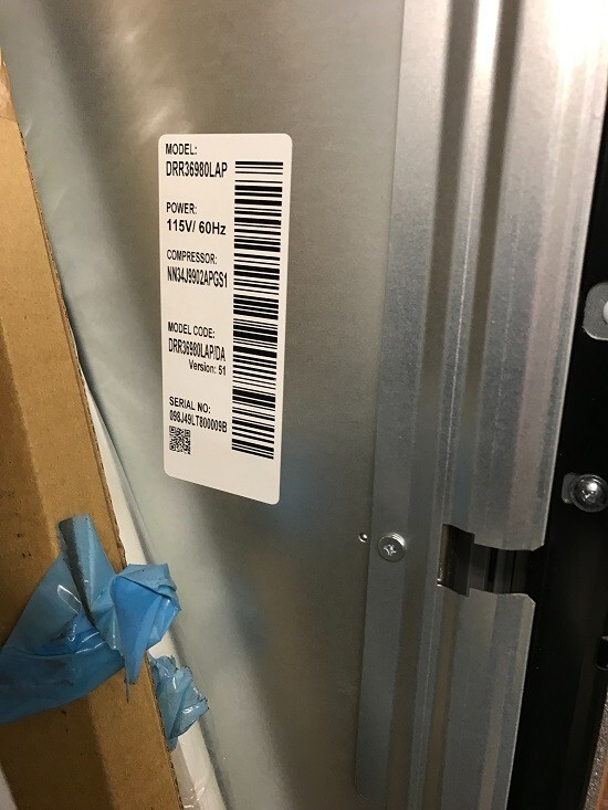 Dacor 36" Panel ReadySmart Rerfigerator DRR36980LAP
