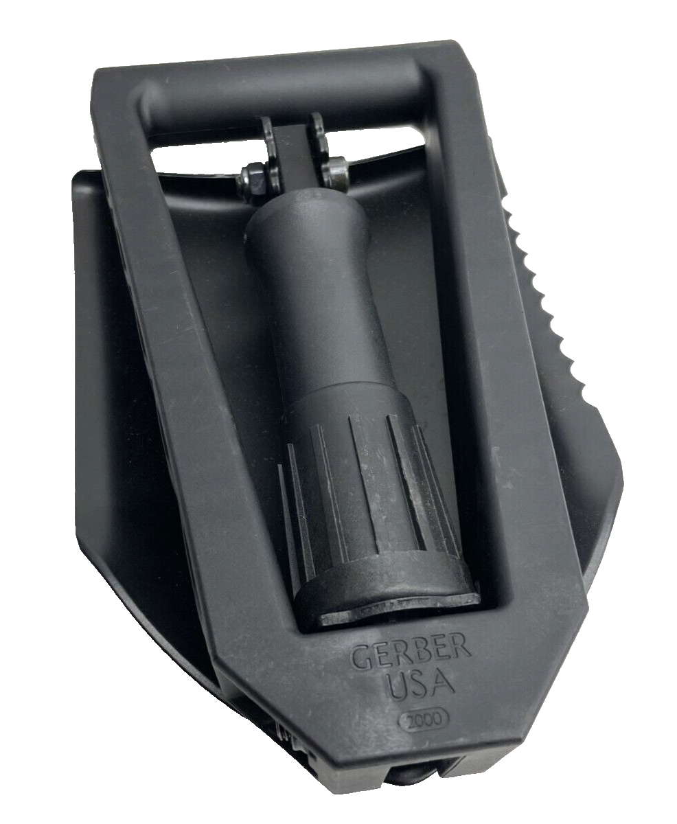 US Military USMC GERBER 2000 Entrenching E TOOL Trifold Shovel w OCP COVER NEW