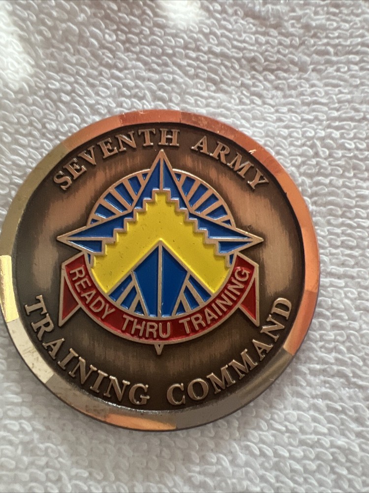 7th Army Training Command “Ready Thru Training” Challenge Coin