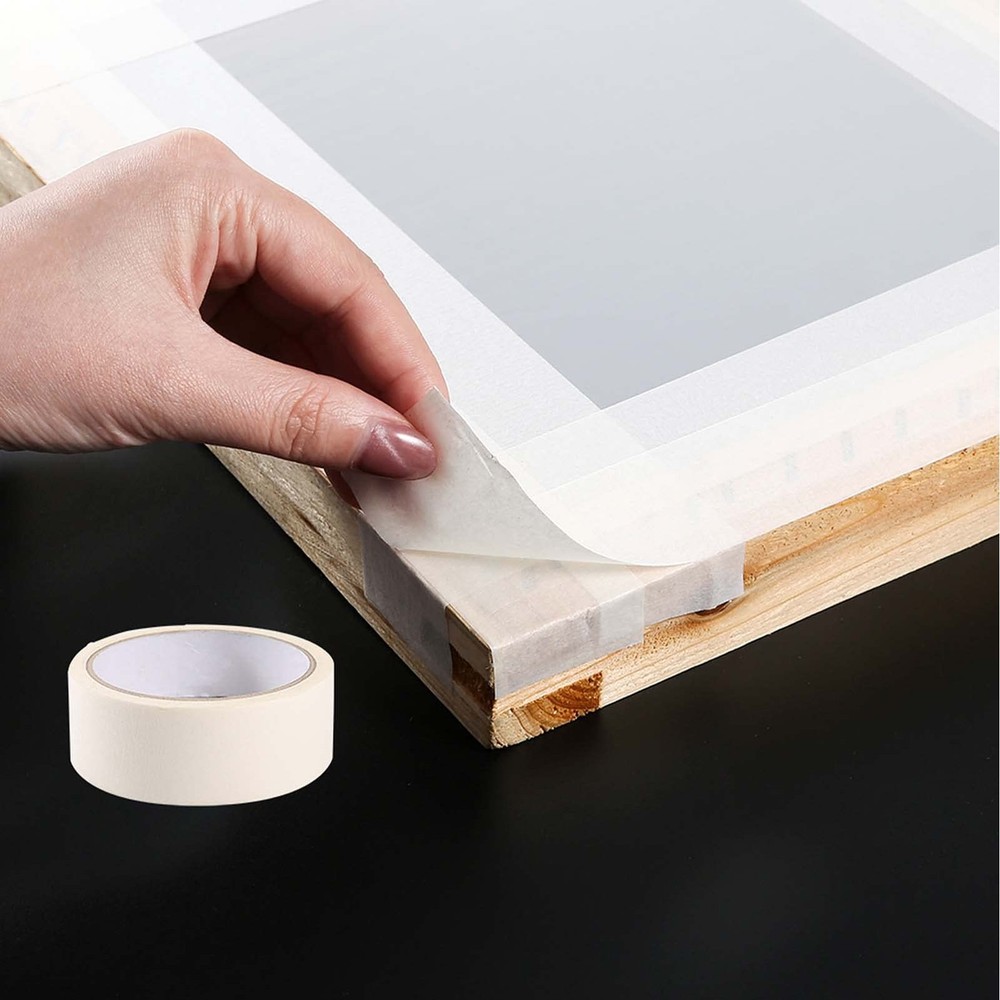 38 Pieces Screen Printing Kit Include Fabric Screen Printing Ink, 4 Size Scre...