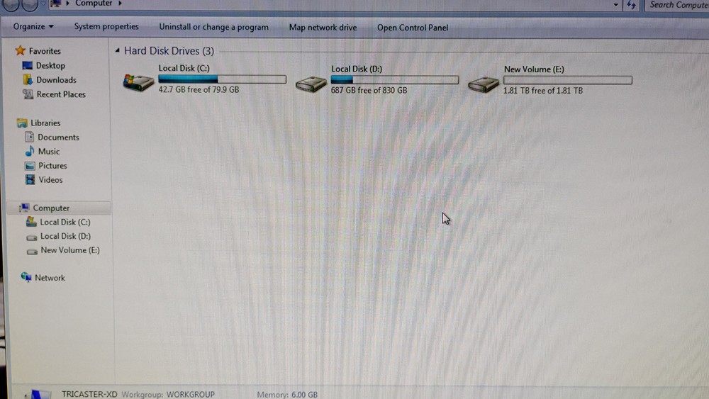 Tricaster TC460 (upgraded from 455) with CS40 Control surface