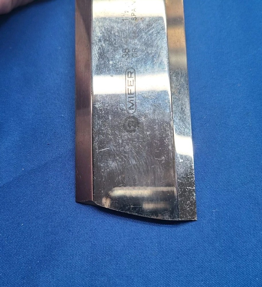 Mifer 1 1/2" Bevel Edge Socket Chisel (edge needs some TLC)