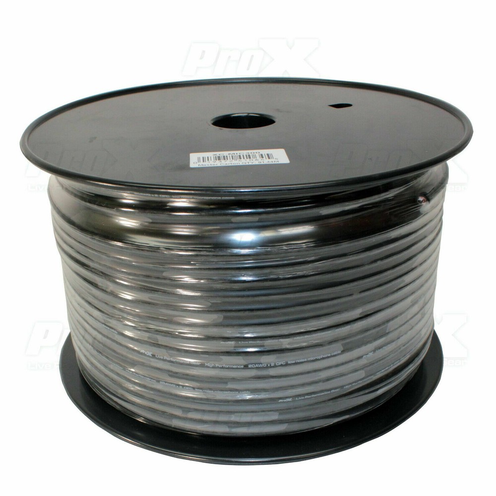 Prox 300ft Spool Microphone Cable 20 AWG