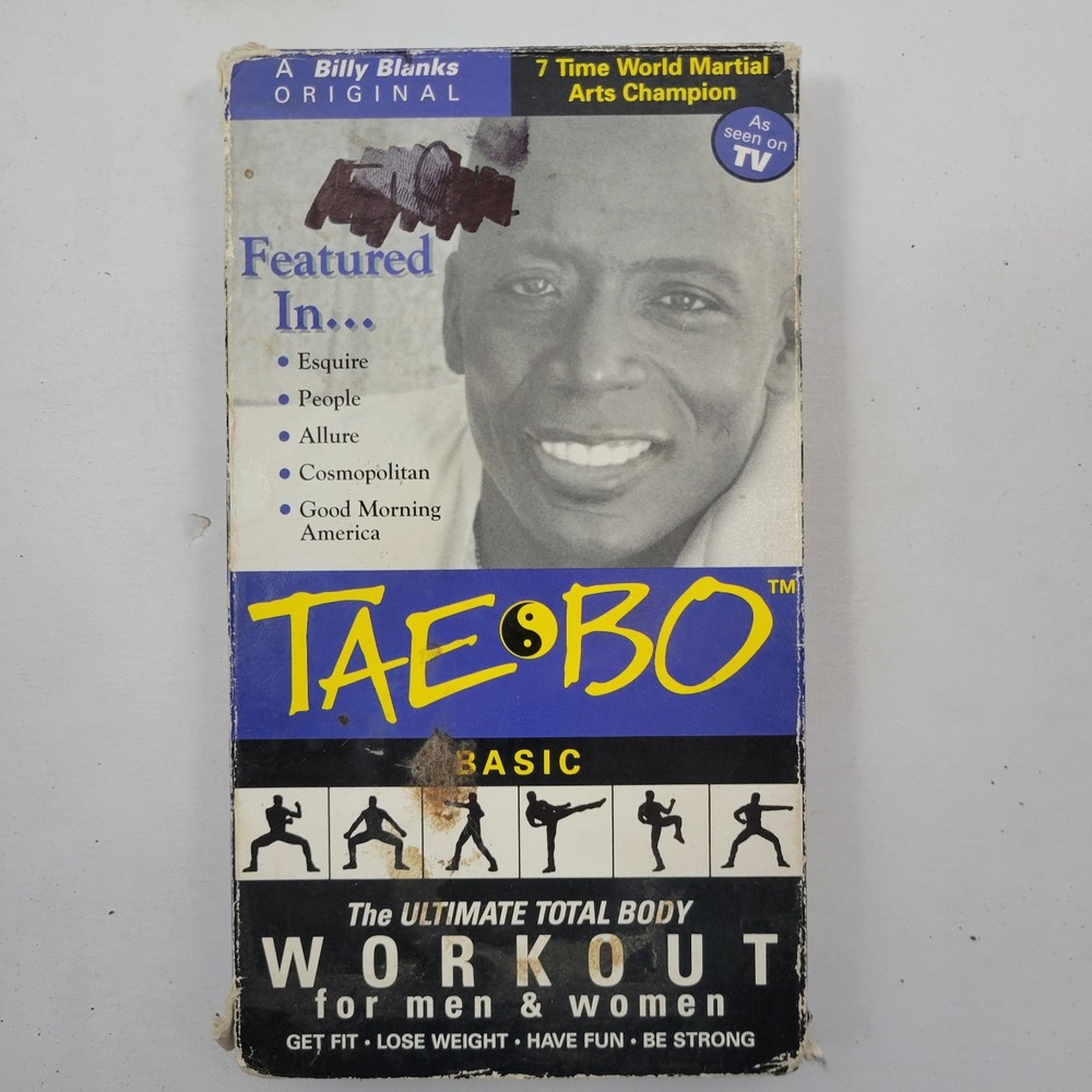 Tae-Bo Workout (VHS, 1998) (acceptable)