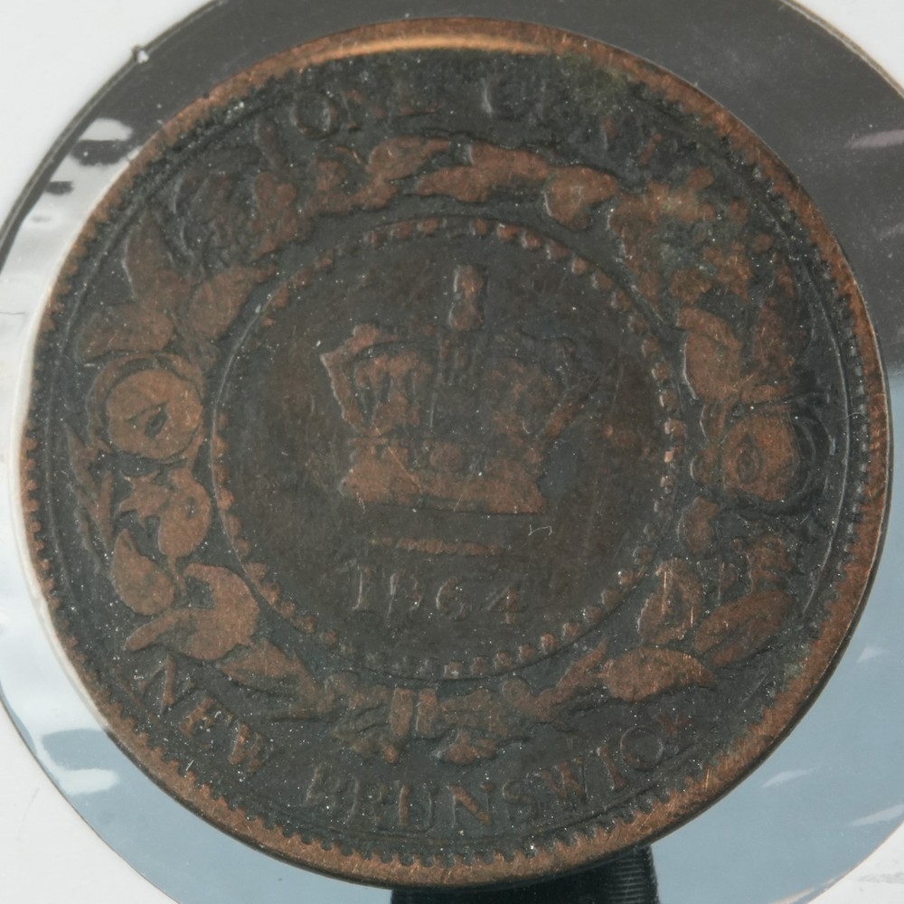 Canada 1864 New Brunswick large cent