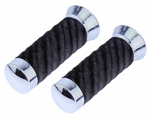 NEW! LOWRIDER 130MM LONG BICYCLE CUSTOM SWIRL VELOUR GRIPS IN MANY COLORS.