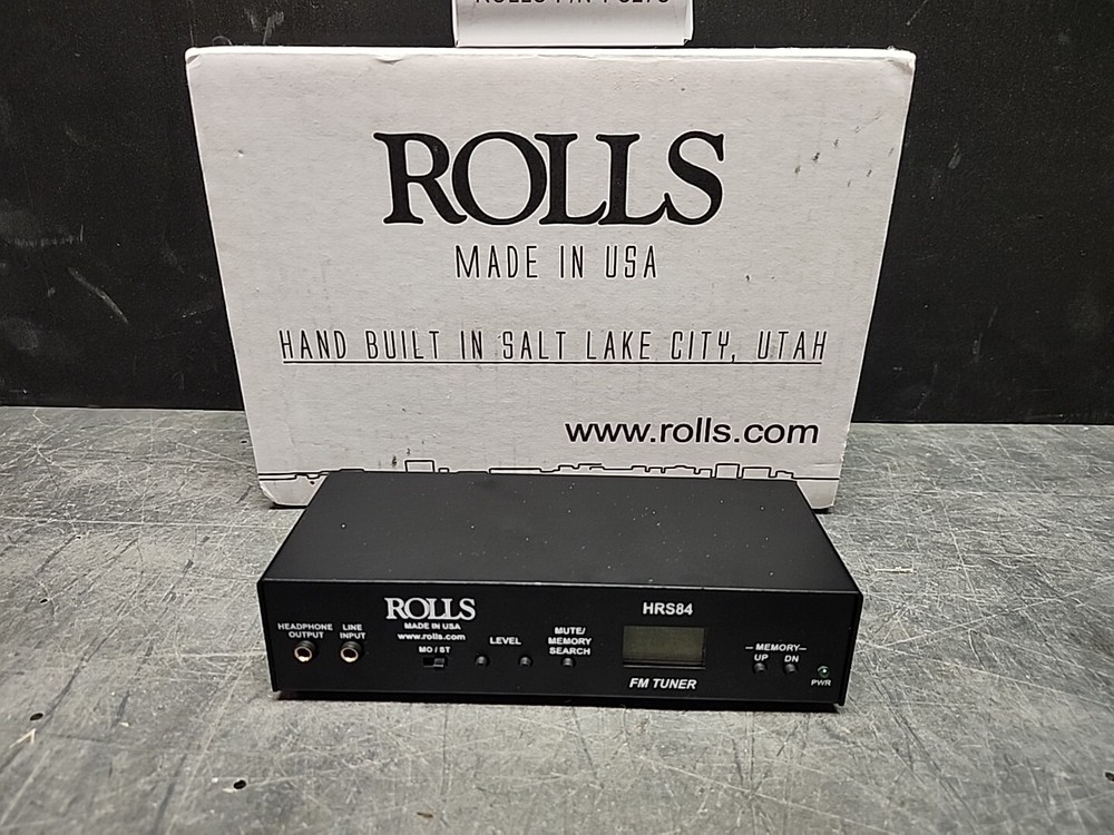 Rolls Digital FM Tuner, HRS84