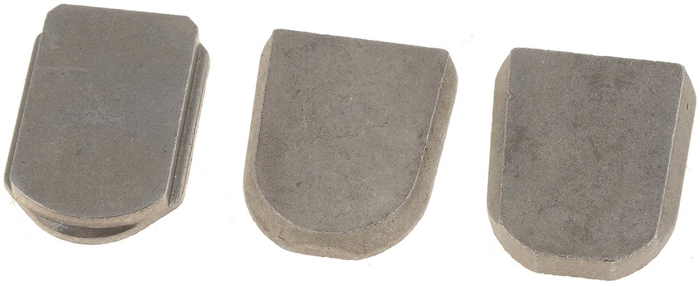 Dorman 76864 Rear View Mirror Bracket Assortment, 3 Pack One Size, Black
