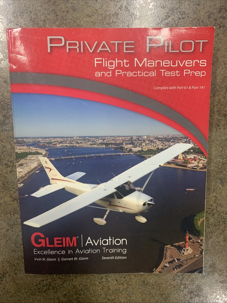 ✈️  Gleim Private Pilot Flight Maneuvers & Practical Test Prep 7th Ed VERY GOOD