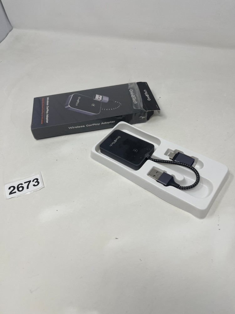 Wireless Carplay Adapter - One N Tech - New Open Box
