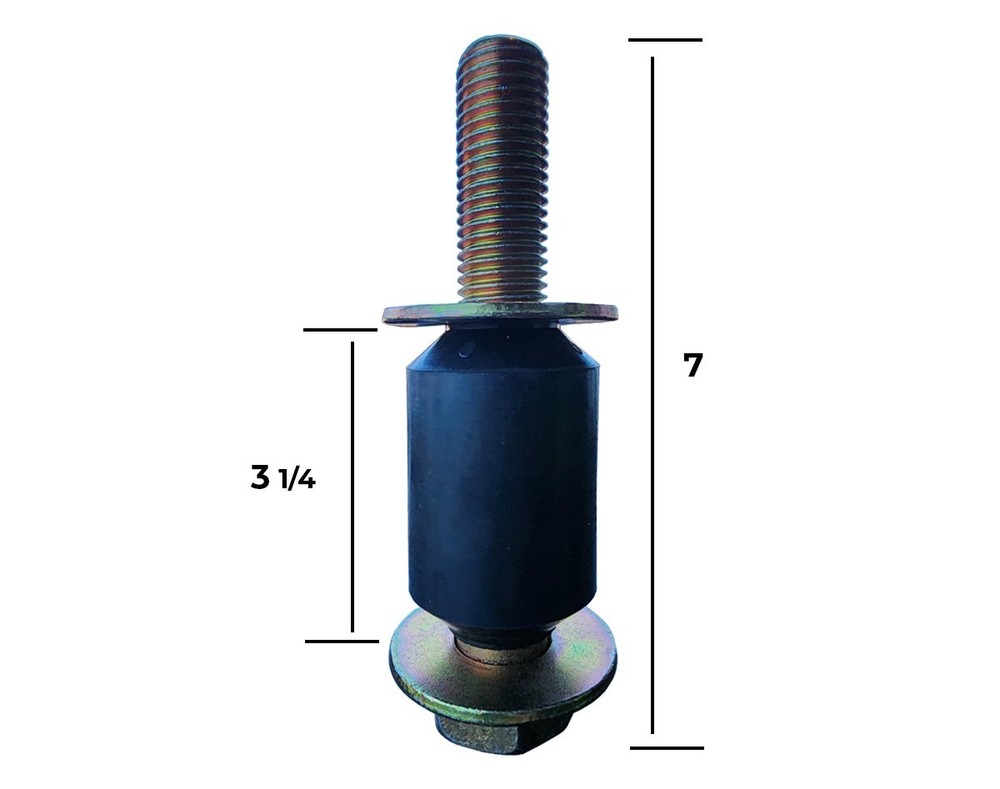 2 Equalizer Rubber Bushing Kits For 10K Trailers