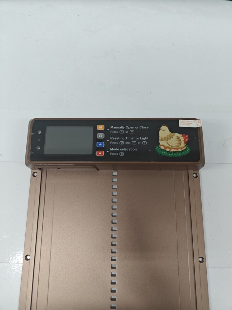 Automatic Rechargeable Chicken Coop Door