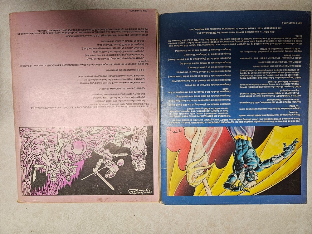 ADVANCED DUNGEONS & DRAGONS DUNGEON MODULE D1 D2 D3 COMPLETE MODULE SET TSR 1978