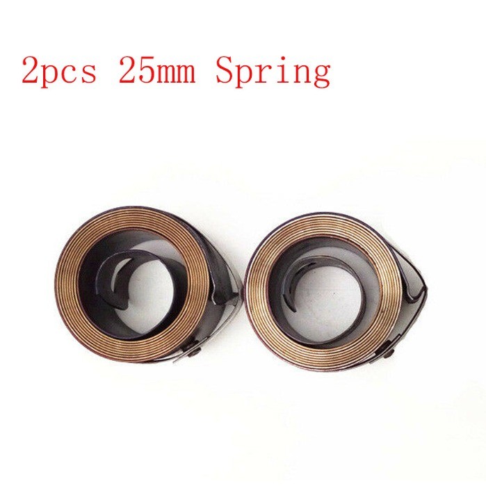 2PCS Milling Machine Clock Return Spring 25mm Vertical Mill Tool for Bridgeport