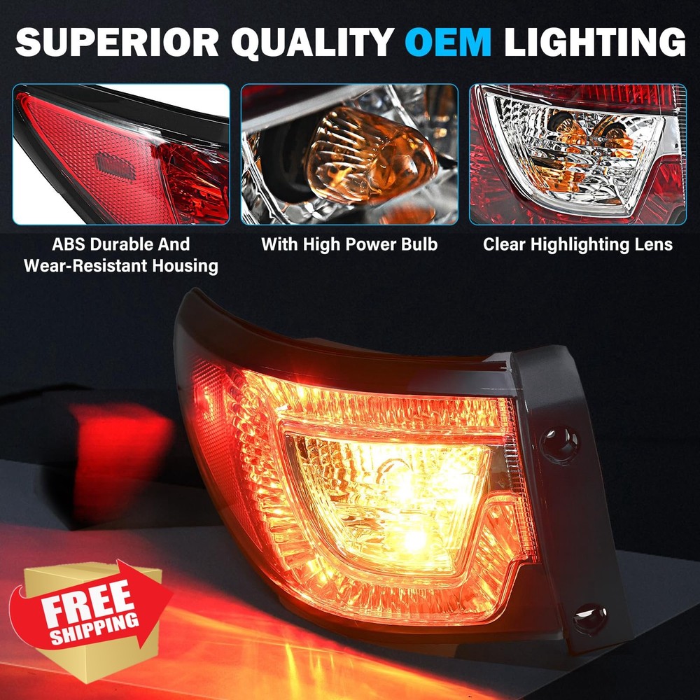 BeamTrack Chevy Traverse 2013-2017 Left Tail Light Assembly