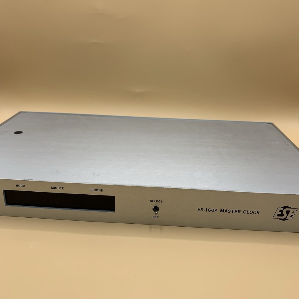ESE ES-160A Quartz Controlled Master Clock / Time Code Generator